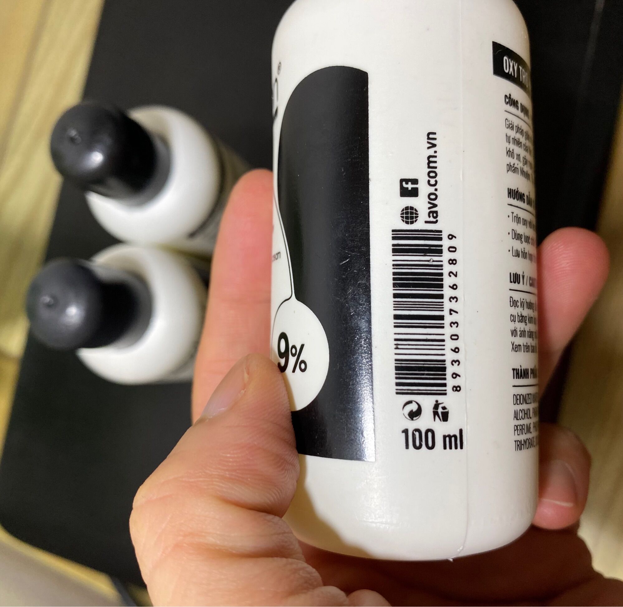 Oxy trợ nhuộm Nowkon (Lavox) 100ml