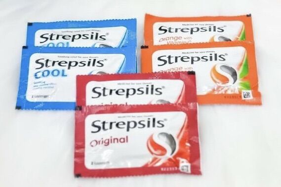 Viên Ngậm Strepsil gói 2v