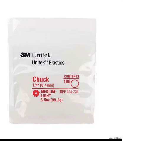 Thun kéo niền răng, chun liên hàm 3M Unitek Elastics 3.5oz (100 chun/túi)