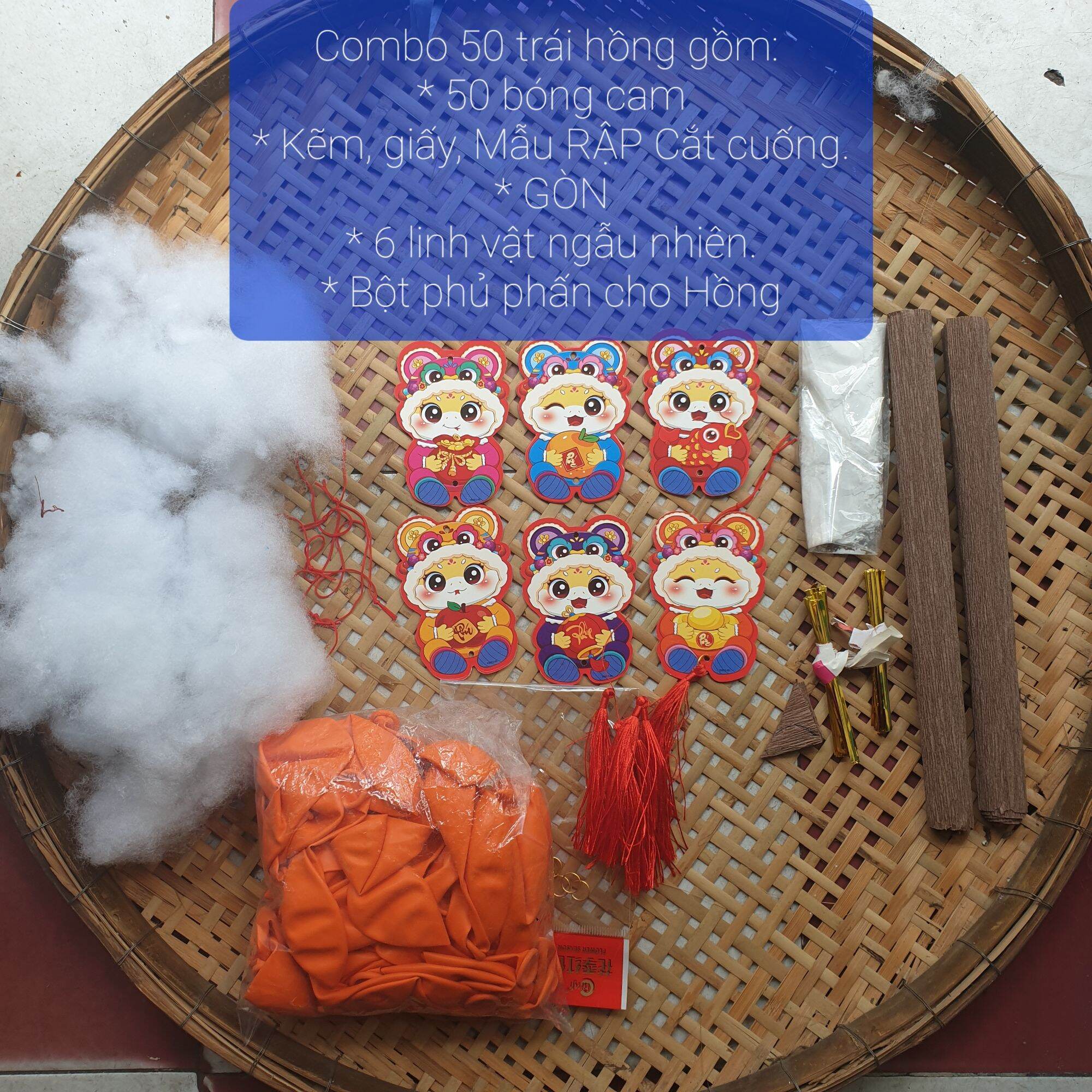Bong Bóng Tròn Màu Cam 50 Cái - Đu Trend Hồng Trưng tết, trang trí tiệc cưới, đám hỏi, sinh nhật, thôi nôi, đầy tháng, khai trương, Tất niên, Tân niên, Tân gia, ...