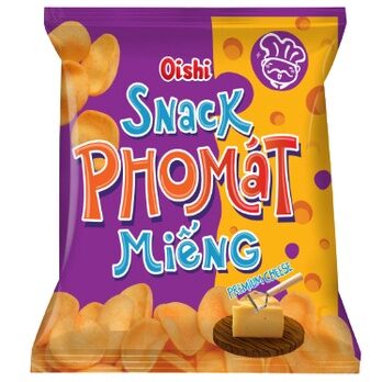 Combo 5 gói snack oishi  to chà bá 68g