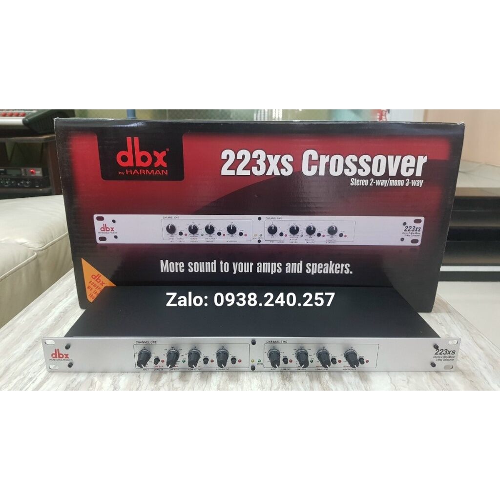 [DBX LOẠI 1]Phân tần crossover dbx cắt sub cực hay bảo hành 12 tháng hàng cao cấp