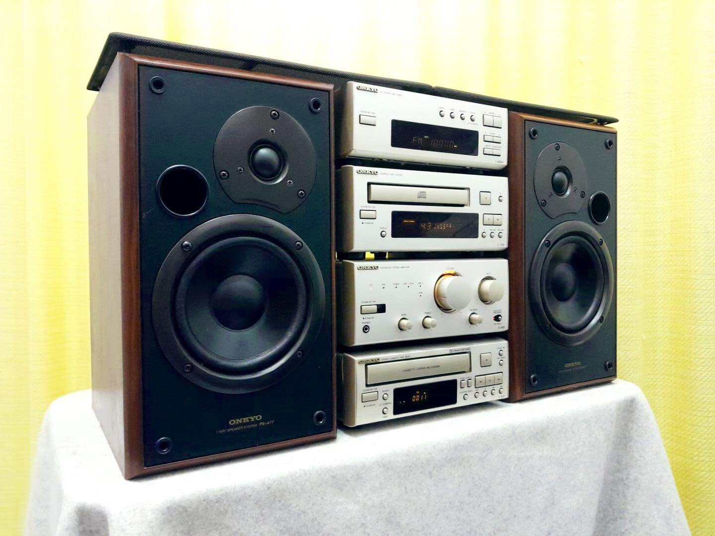 Dàn Onkyo 905 nội địa Nhật zin az nhôm phay sang đẹp