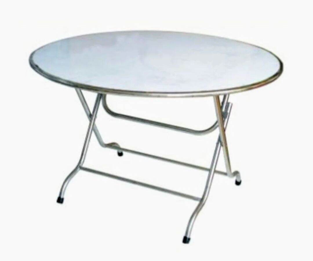 Bàn Inox Xếp Gọn Cao 54 cm ( 100% Inox )