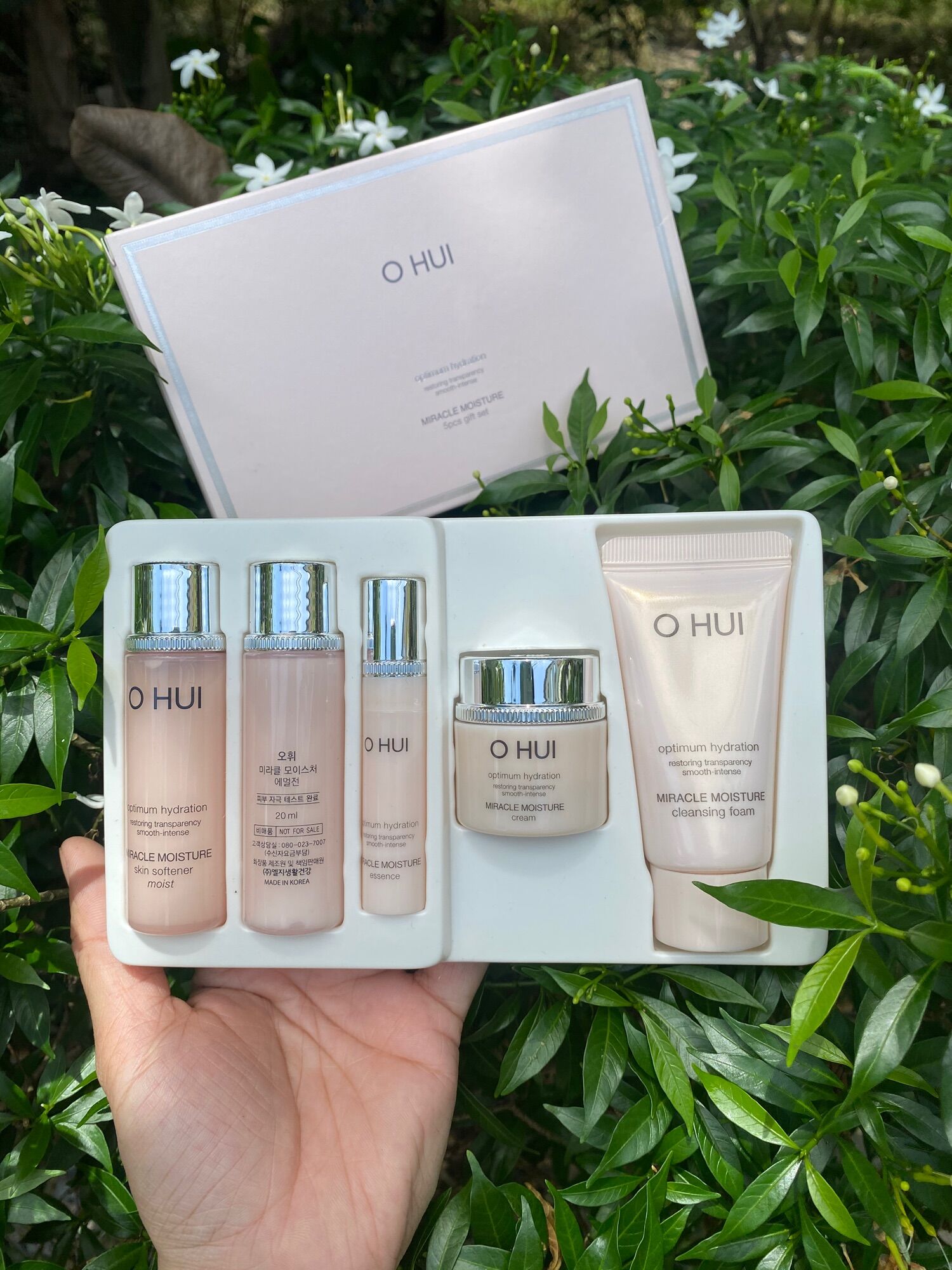 Chuẩn Auth - Bộ set dưỡng ẩm da dịu nhe Ohui Miracle 5 món