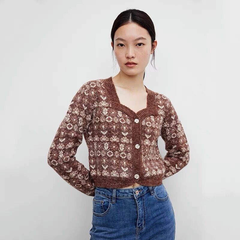 Áo URBAN Auth Tuồn Hoạ Tiết Nâu Size S-M ( Có Sẵn )
