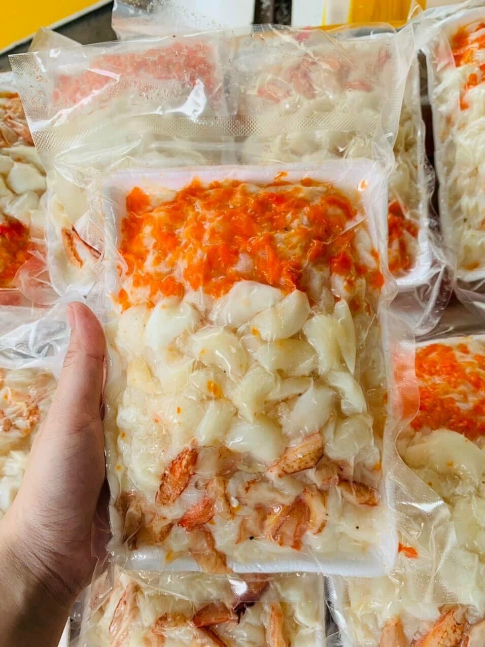 1khay 500gr Combo thịt, càng, gạch Cua