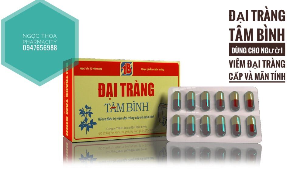 ✅ Đại Tràng Tâm Bình - Hỗ Trợ Điều Trị Viêm Đại Tràng