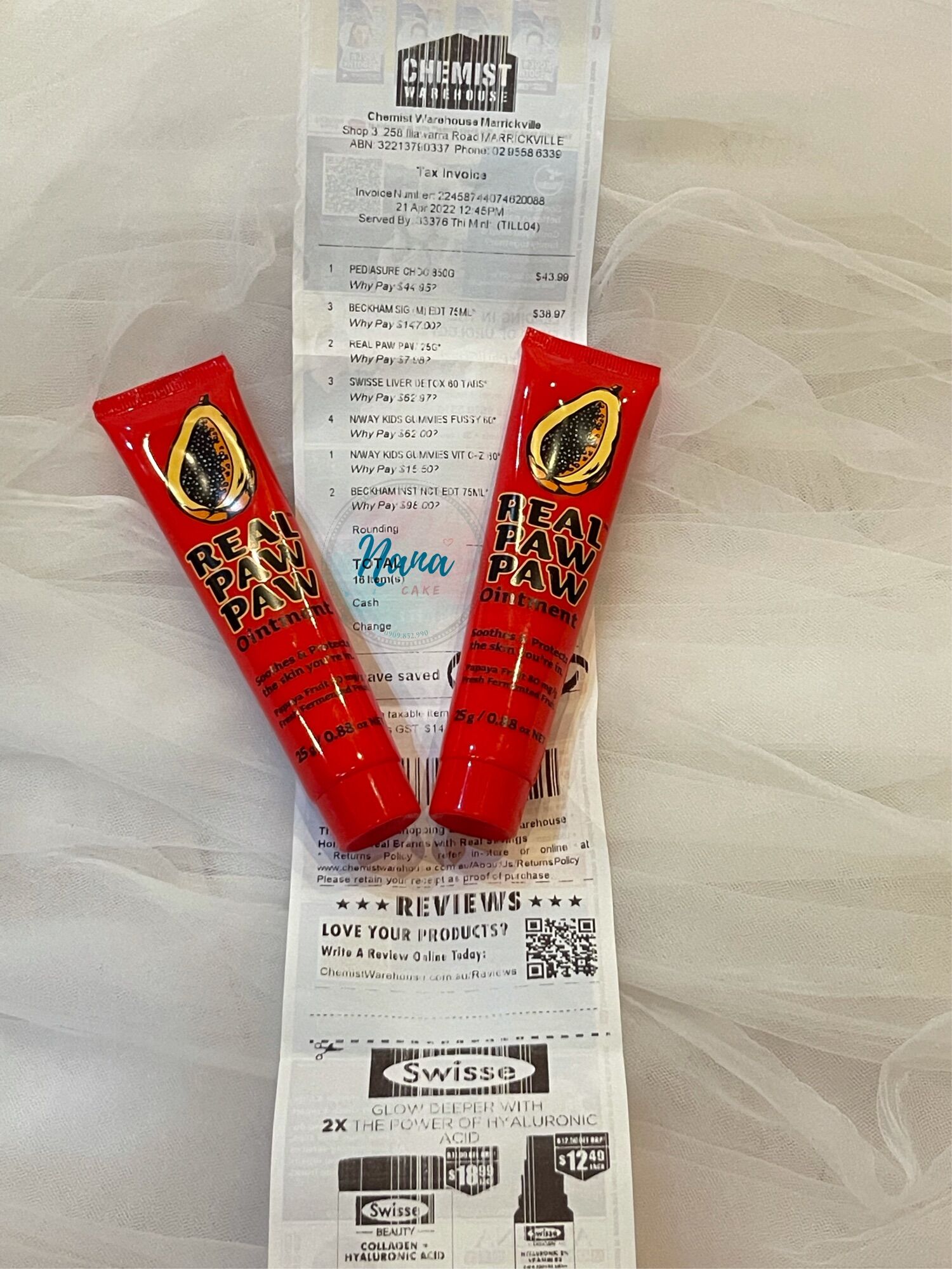 Kem bôi đa năng real paw paw 25g chính hãng - ✈️ bill mua tại úc