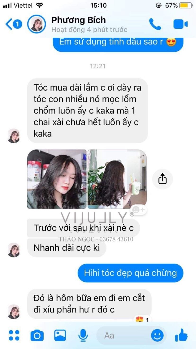 [COMBO GIÁ RẺ] 3 Chai Tinh Dầu Bưởi Vi Jully