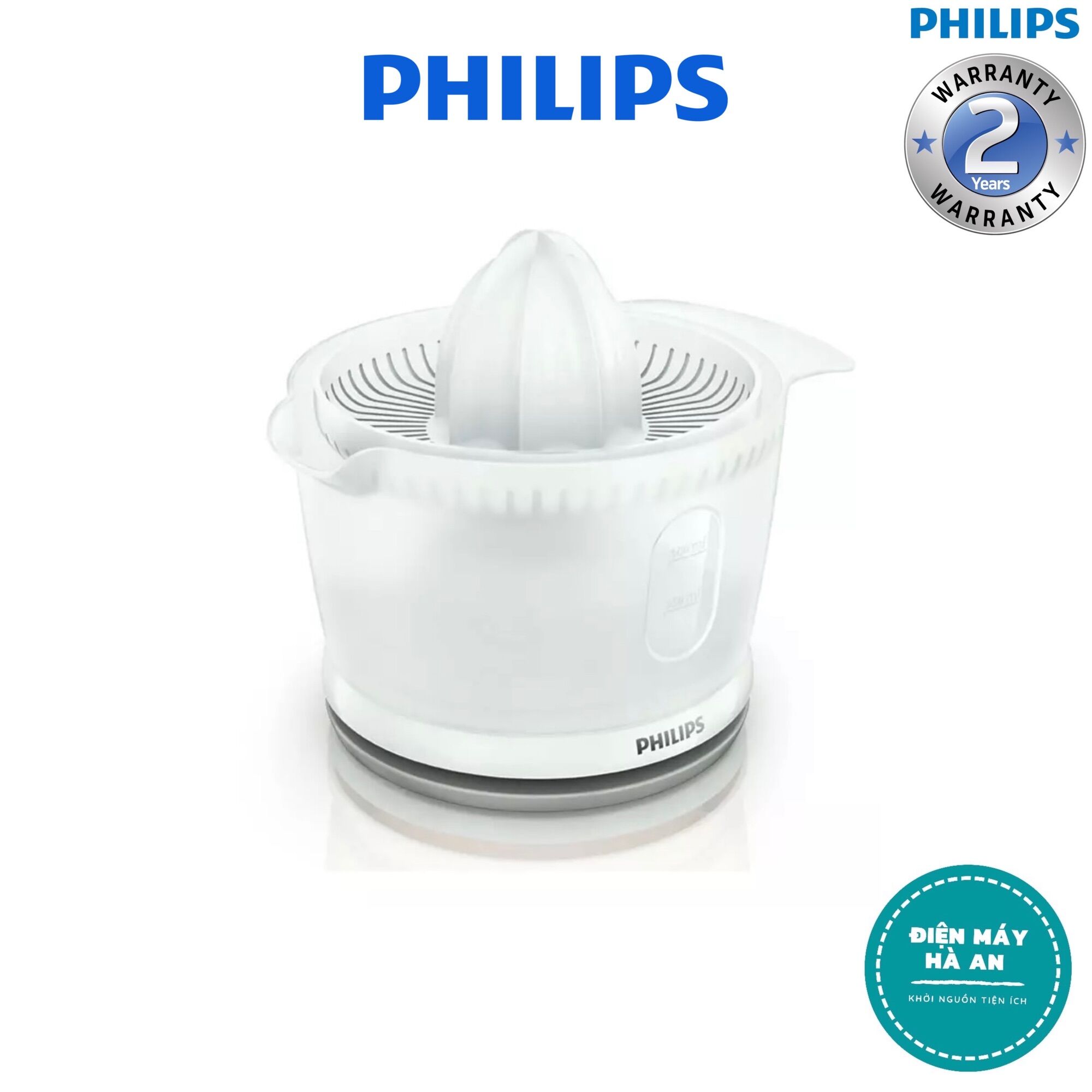 Máy vắt cam philips hr2738/00 - 0.5l - tự động đảo chiều - hàng chính hãng - bảo hành 24 tháng