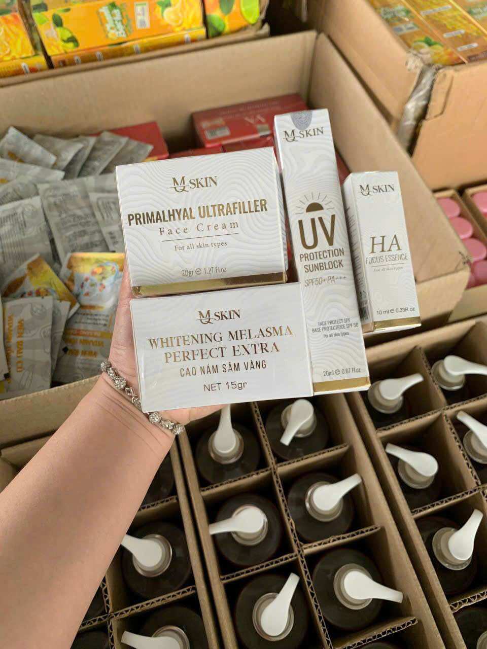 Serum sâm vàng MQ Skin (tặng 2 nạ)
