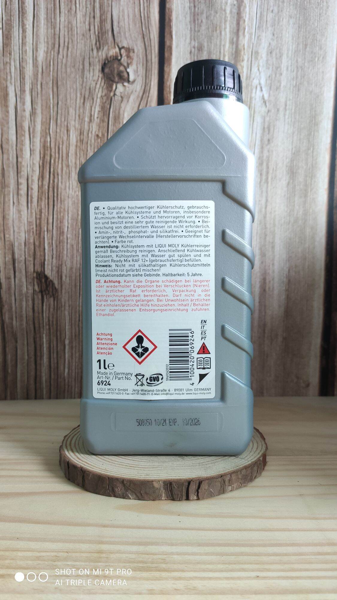 NƯỚC MÁT LIQUI MOLY 1L ( ĐÃ PHA SẴN ) CÓ MÀU ĐỎ