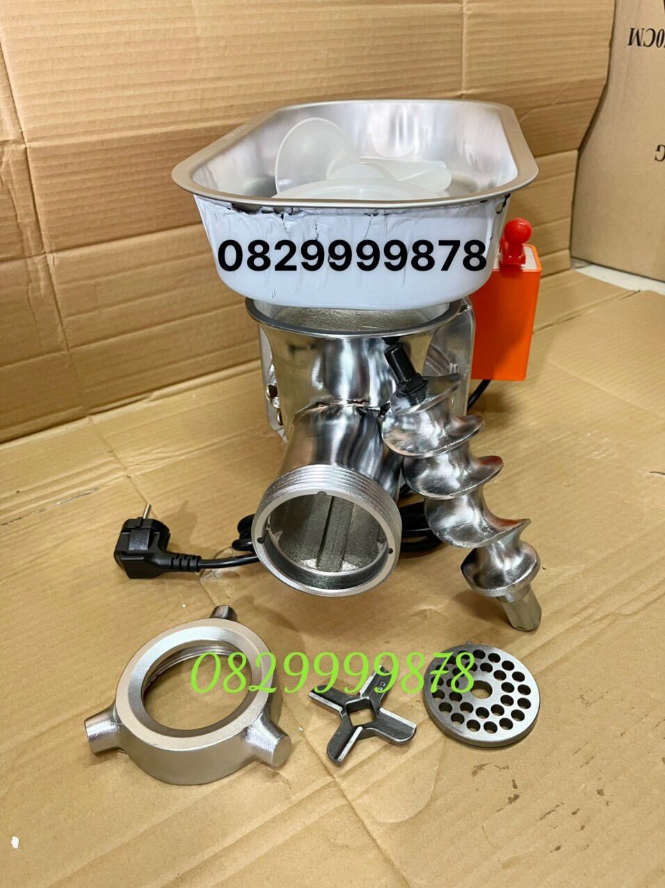 MÁY XAY THỊT INOX ĐÀI LOAN MEAT-MINCER ( 1HP-1Ngựa )