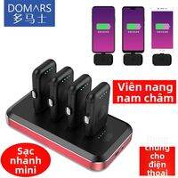 Pin Sạc Dự Phòng Không Dây Năng Lượng Lớn Sạc Nhanh Có Logo Tùy Chỉnh Làm Quà Tặng