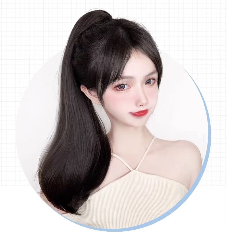 Tóc Giả Ngoạm Thẳng Dài, Ngoạm Tóc Thẳng Cao Cấp