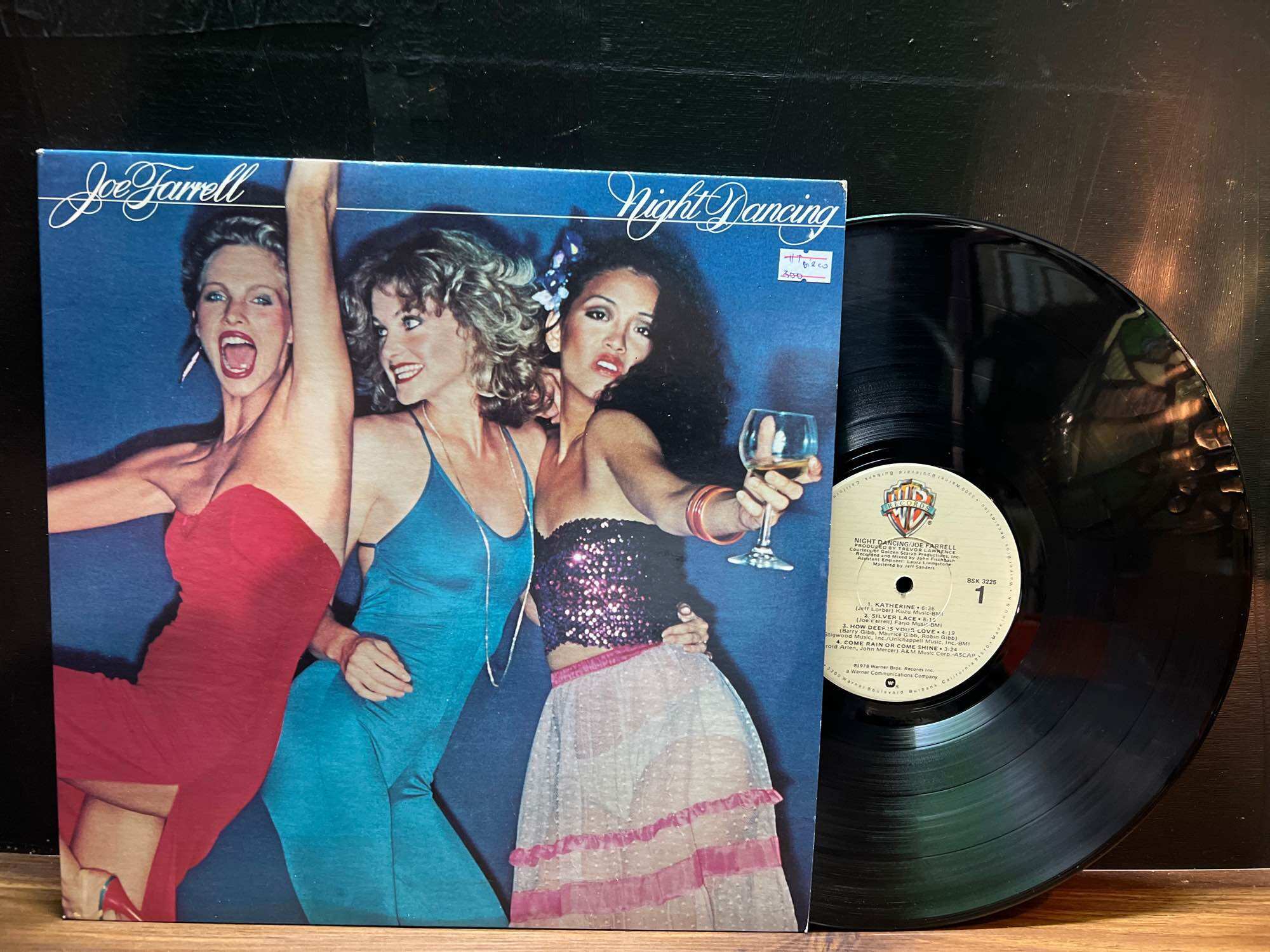 Đĩa than vinyl Jazz fusion / Disco: của nghệ sĩ saxophone jazz người Mỹ Joe Farrell 🔥Album : Night Dancing
