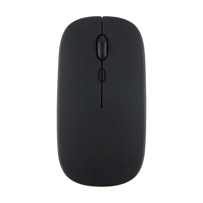 Màu Kẹo Chuột Bluetooth Không Dây Im Lặng 2.4G 1200dpi Sạc USB Chế Độ Kép Cho PC Laptop Notebook - Chuột Chơi Game Di Động. 
