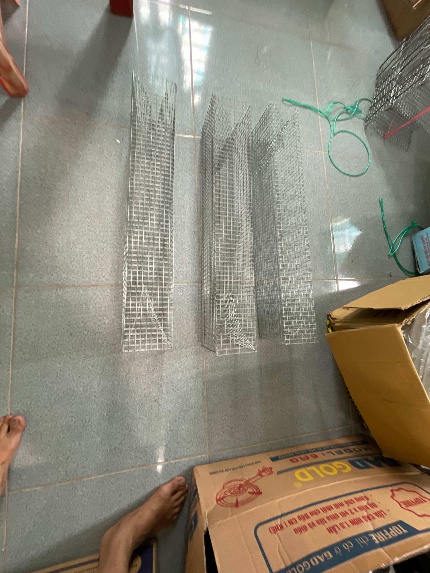BẪY RẮN 2 HOM KHÔNG RỈ