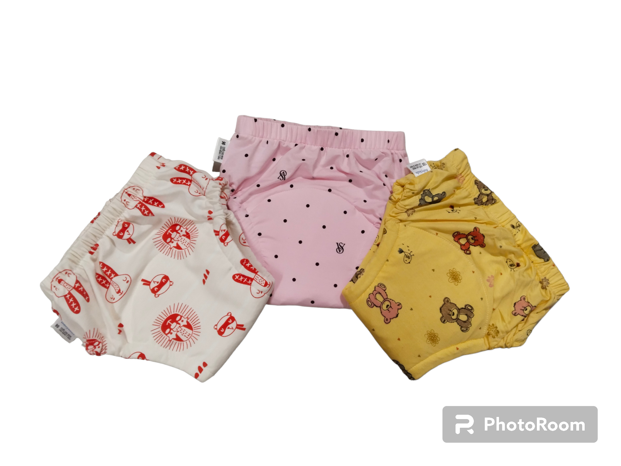 Giặt Được Combo 3 quần bỏ bỉm cotton BaByKids Cho bé trai bé gái