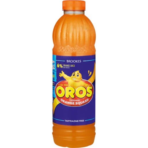 Brookes Oros Orange Squash(1L)
