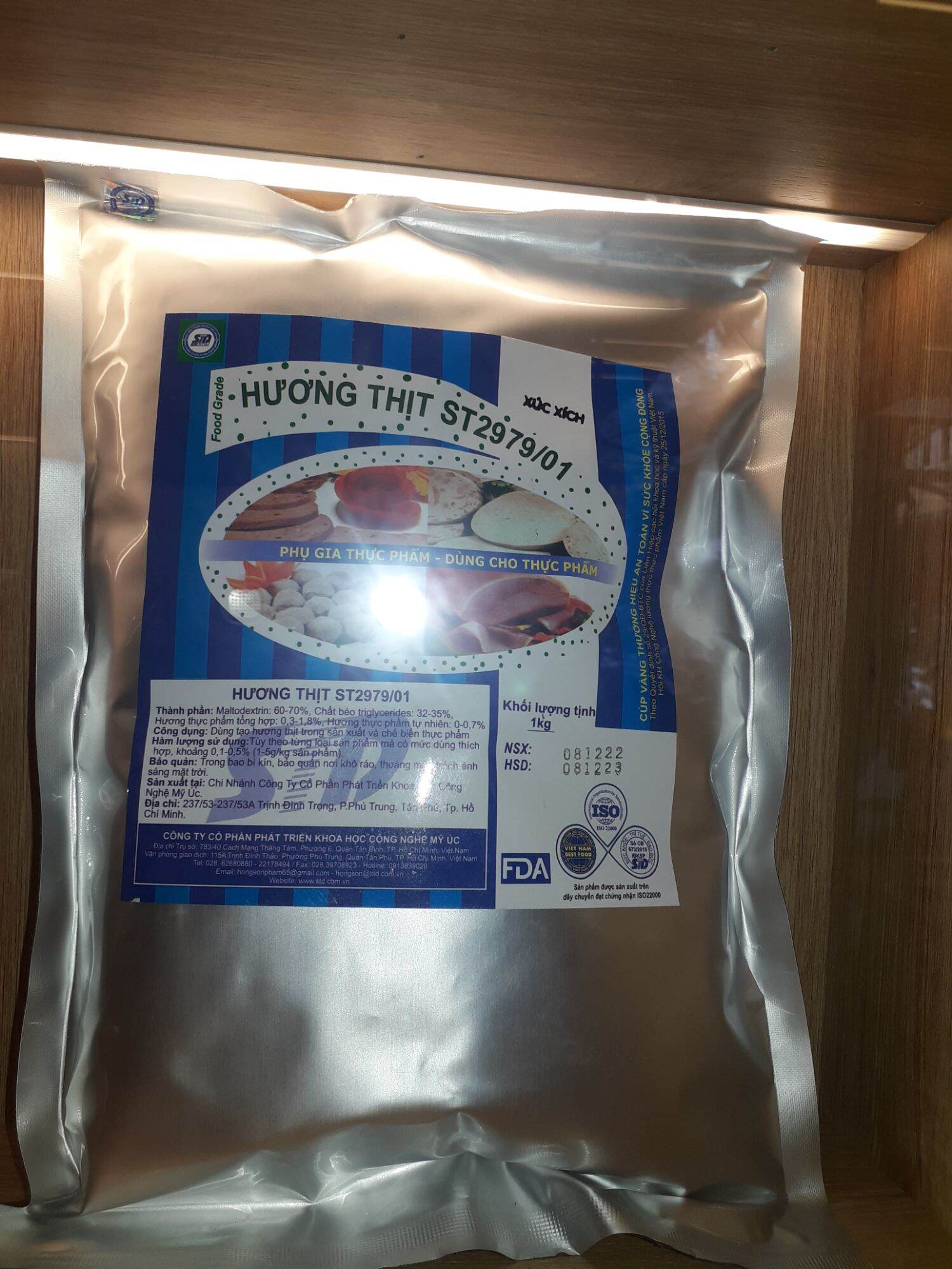 Hương thịt - hương thịt bò 1kg