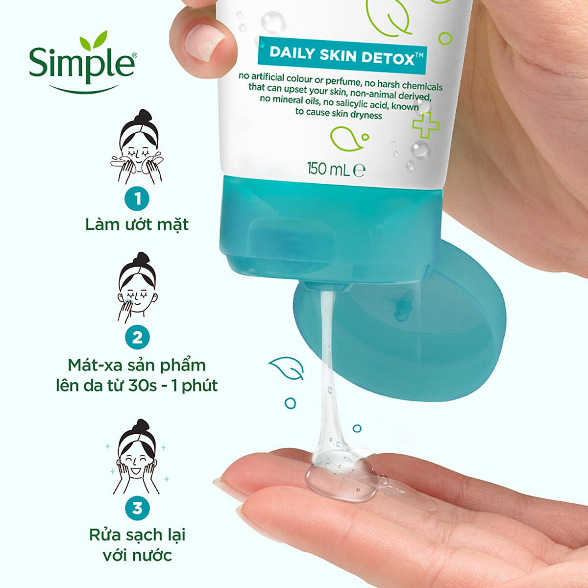 Sữa rửa mặt Simple gel