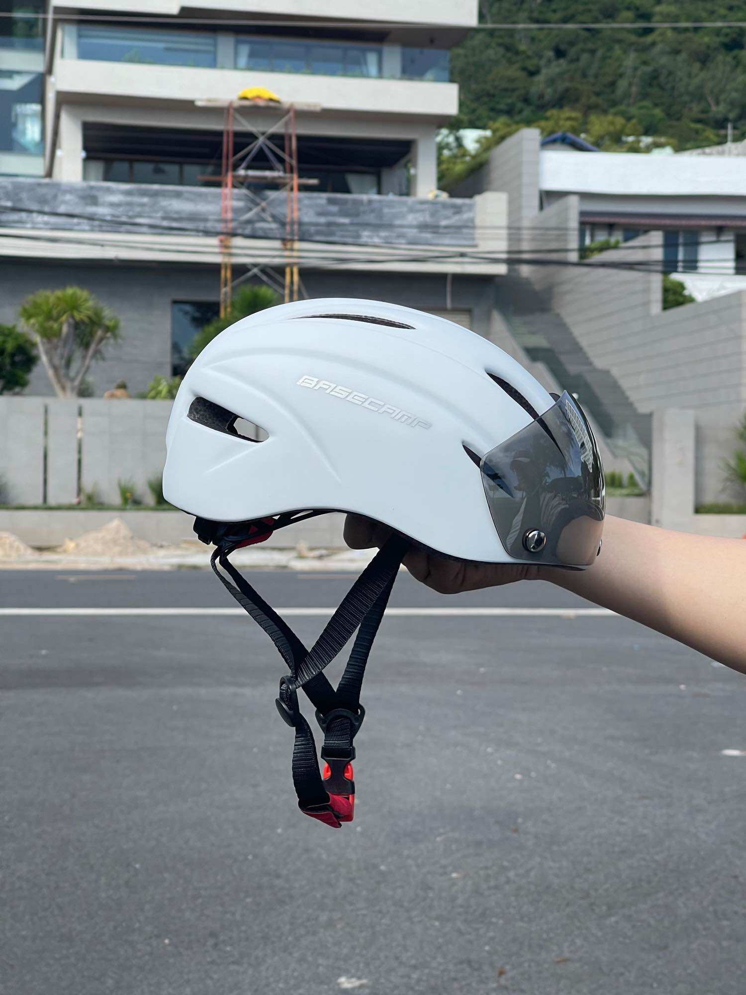 [ KÈM KÍNH HÍT ] MŨ THỂ THAO XE ĐẠP BASECAMP ĐỦ MÀU CỰC ĐẸP