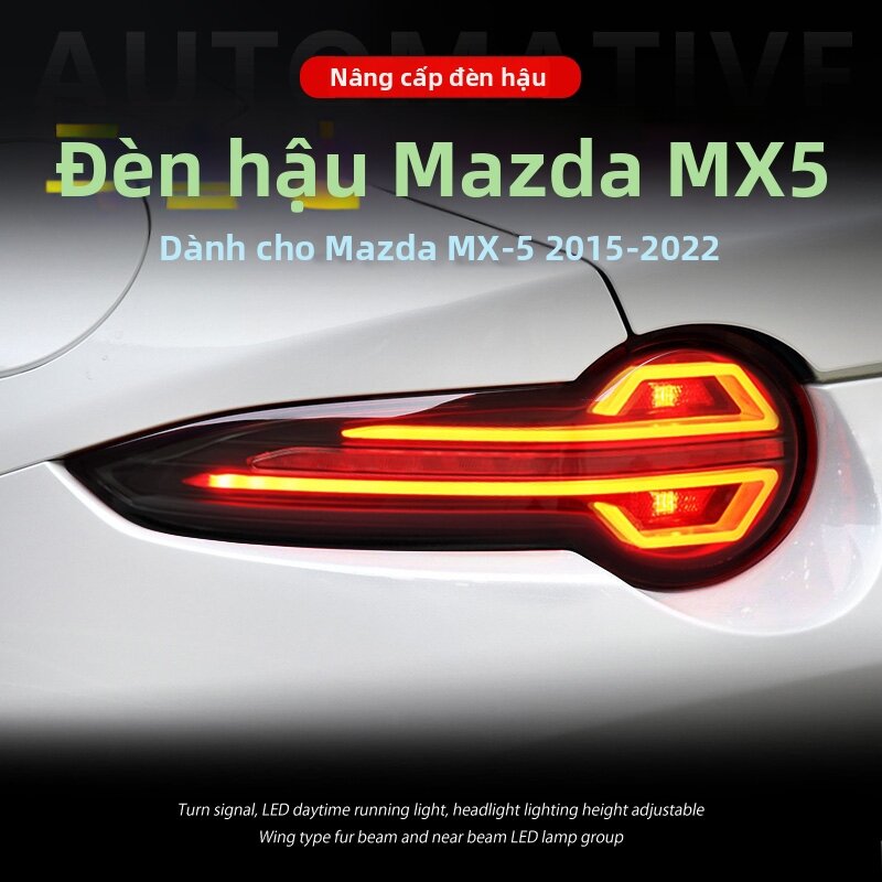 BONINGYU | For Mazda MX-5 15-22 LED Tail Light Assembly Sequential Turn Signal Brake Light Giá 25,864,000 Đồng*Miễn phí vận chuyển
