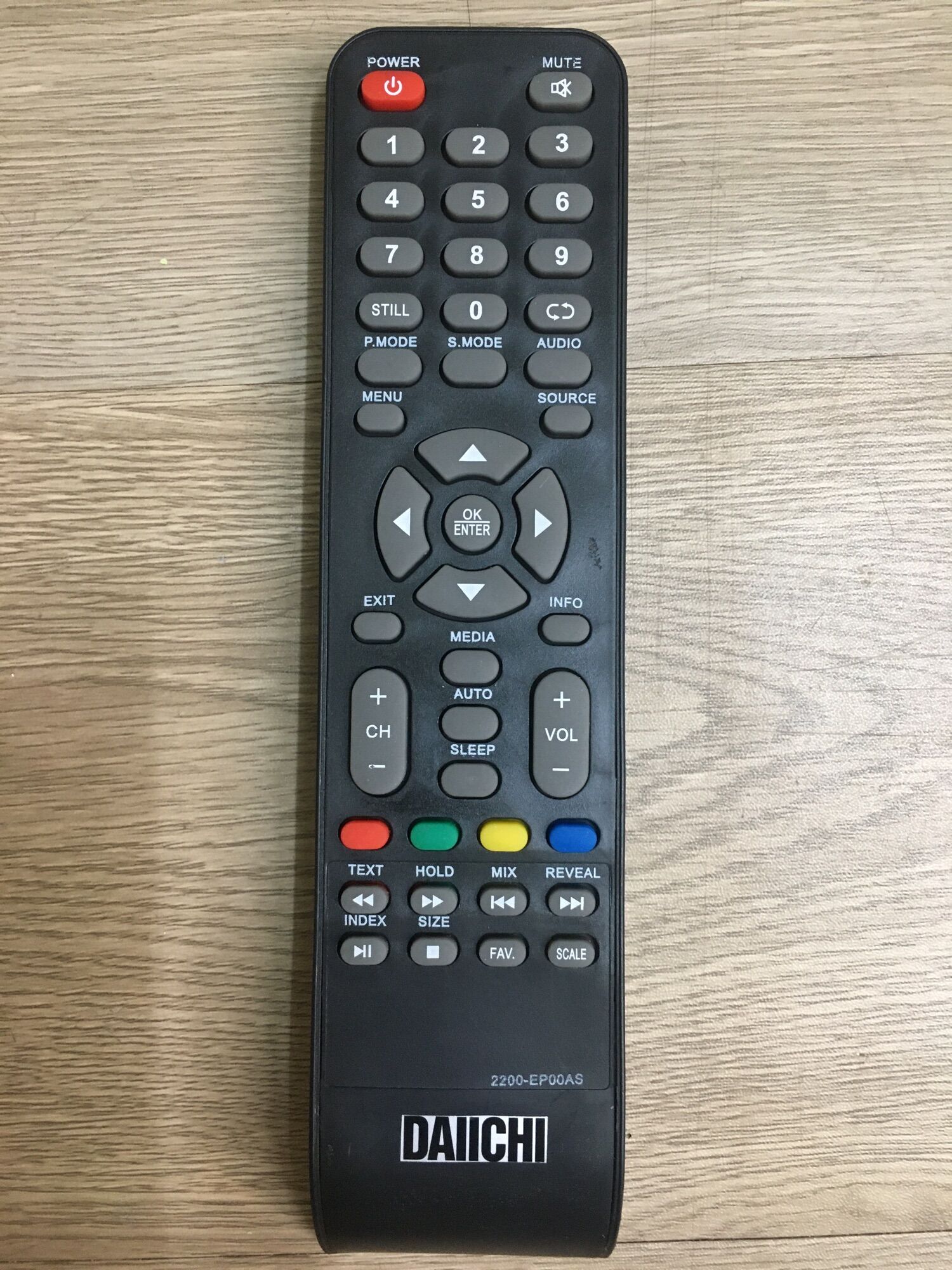 [HCM]Remote điều khiển tivi lcd Daiichi