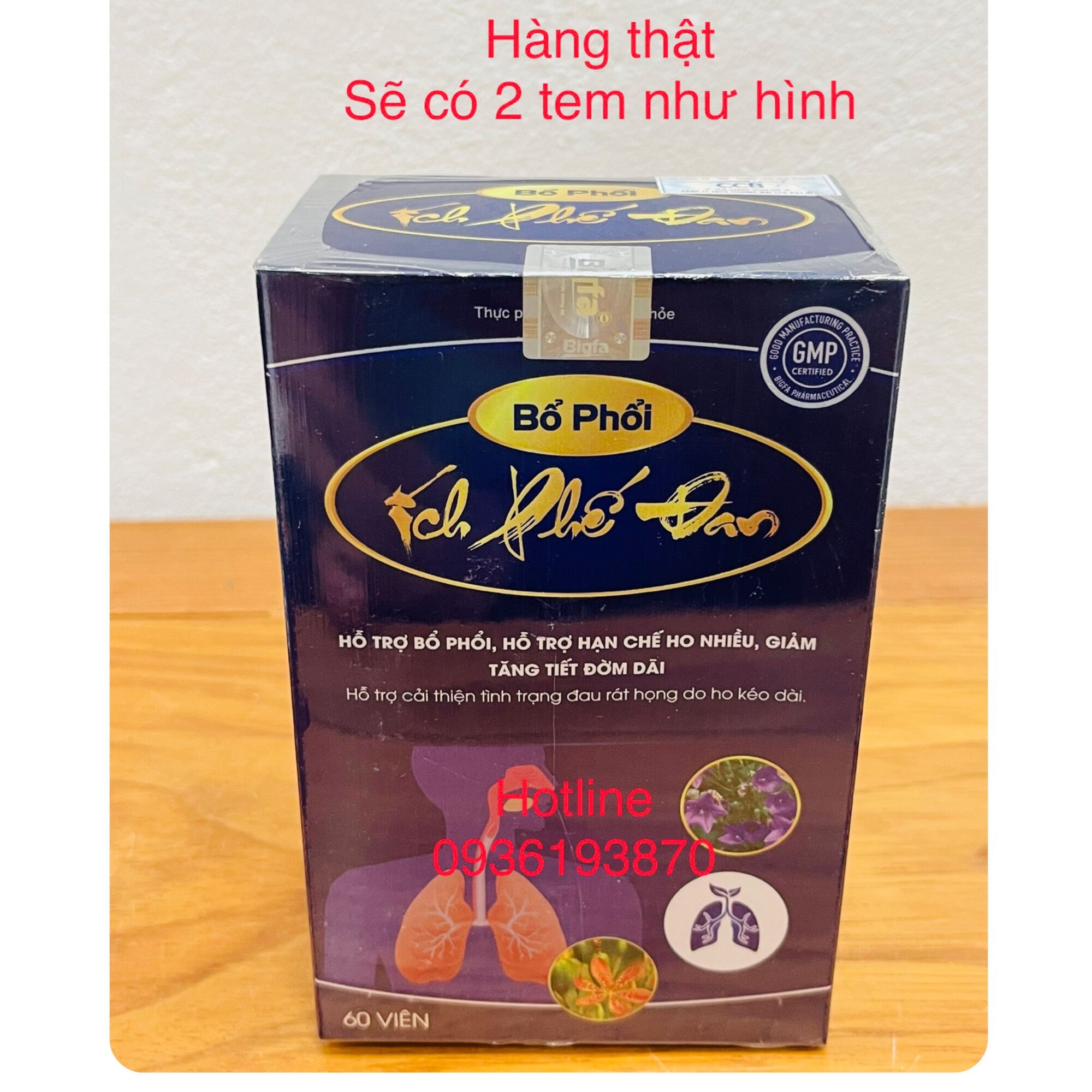 BỔ PHỔI ÍCH PHẾ ĐAN