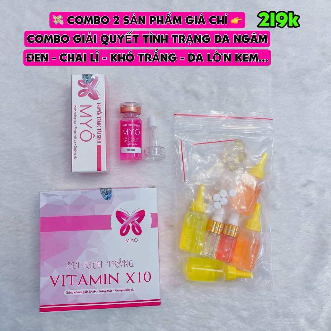 Combo trắng hủy diệt da đen