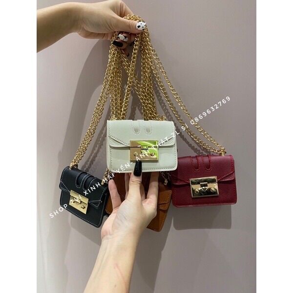 Túi mini đeo chéo kẹp nách hot trend thời trang mẫu mới nhất