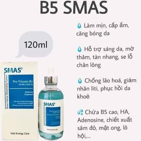[Cam kết chính hãng ]. Serum b5 , ha smas