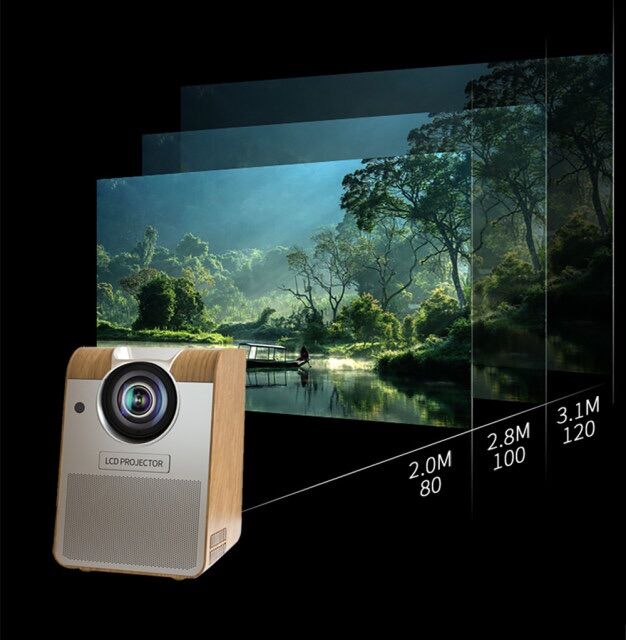 MÁY CHIẾU ALSTON FULL HD [hàng có sẵn] hình thực tế