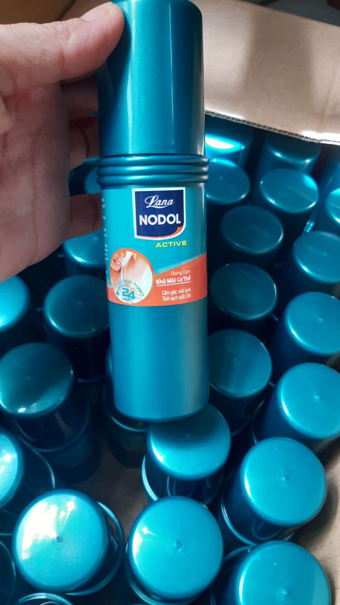 Xịt khử mùi nodol active 80ml