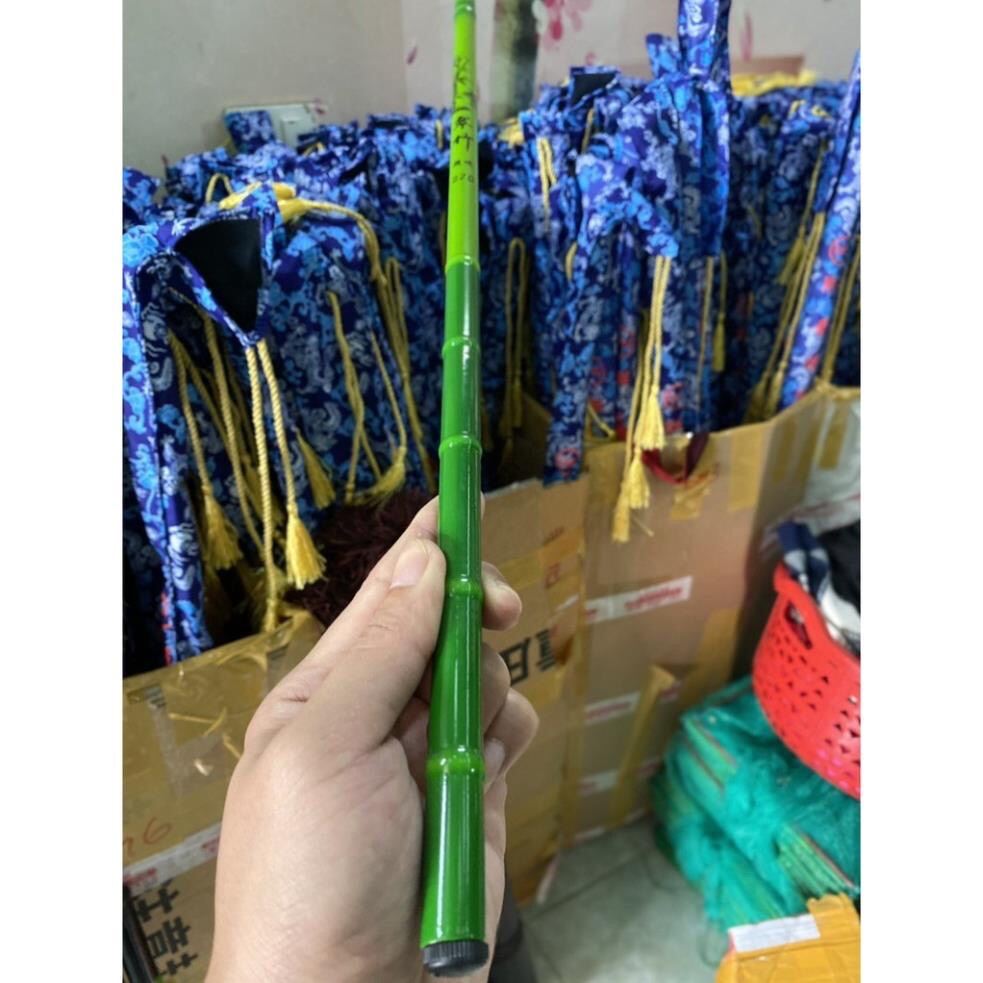 Cần câu  tay trúc xanh 3h cacbon- giá sinh viên