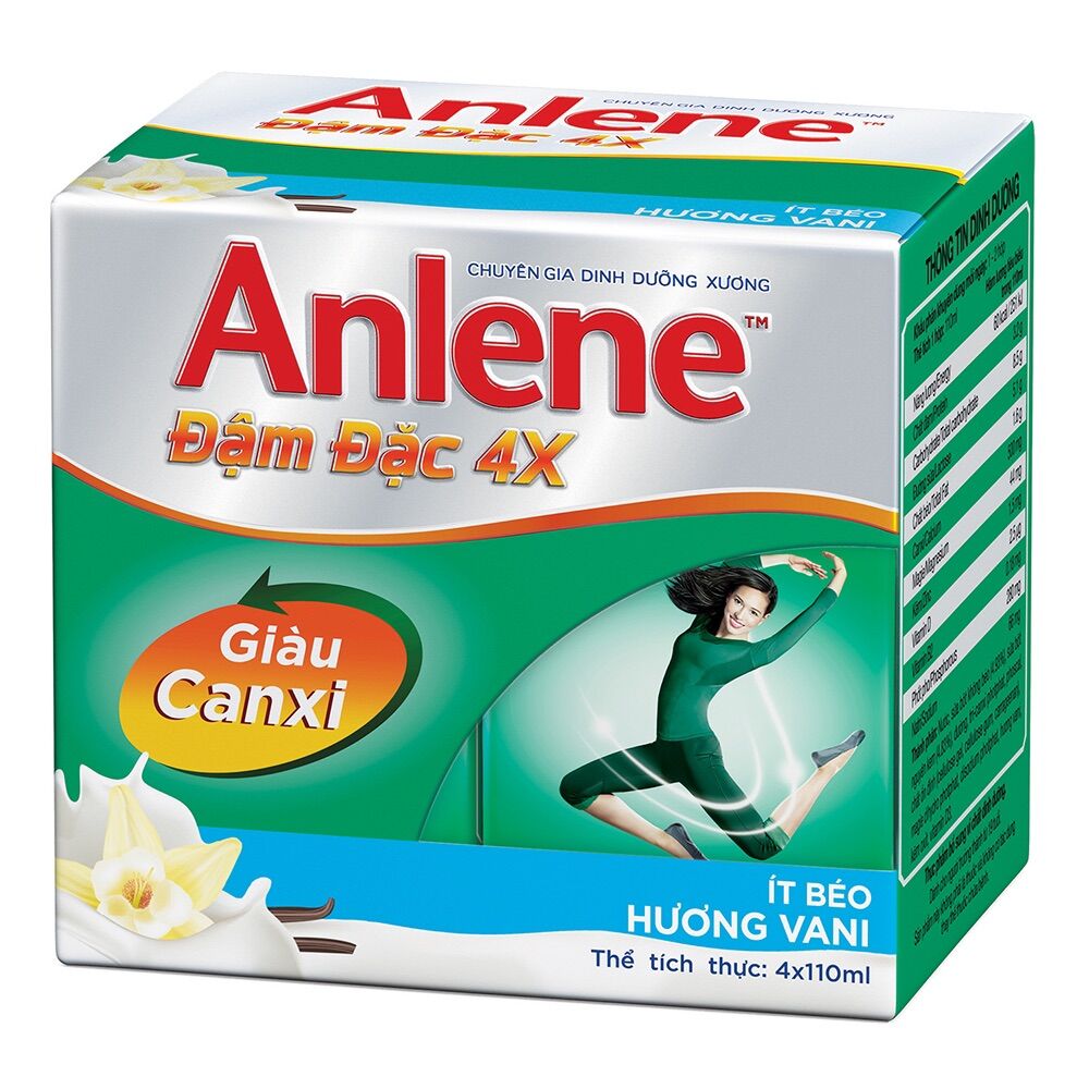 [HCM]Thùng 48 hộp sữa Anlene 125ml- ĐỦ VỊ