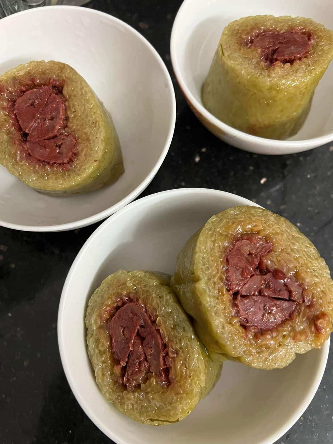 [Bánh Tét Miền Tây]_Nhân chuối ~ 500gr (có hút chân không)