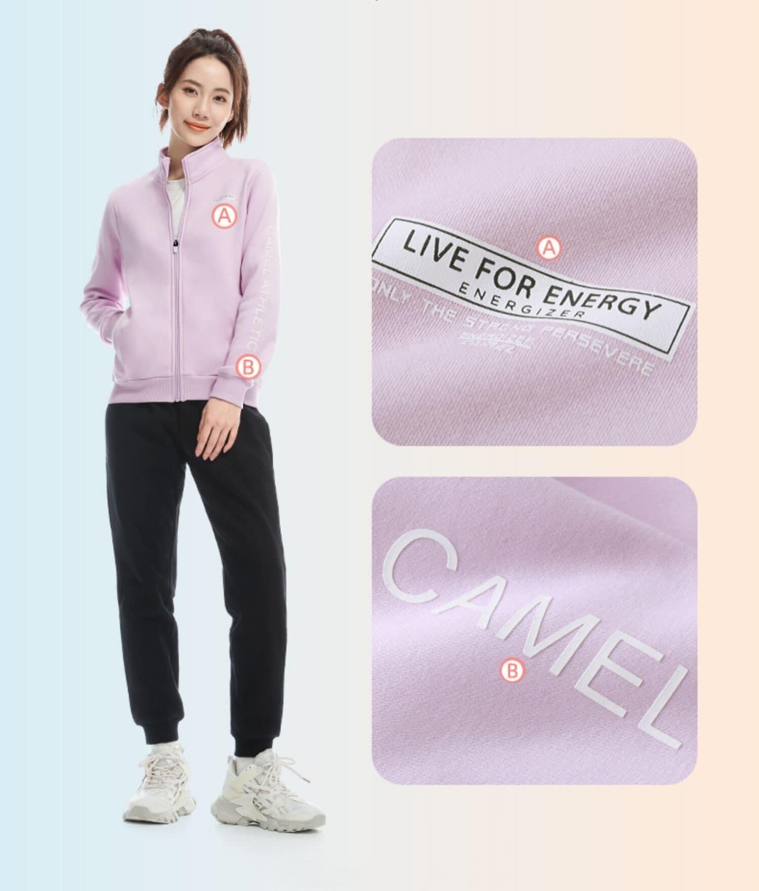 Set nỉ lót lông cừu nữ Camel