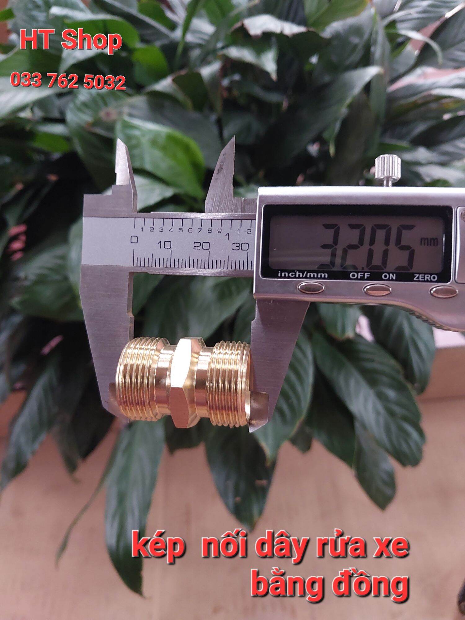 Kép 22, khớp nối dài dây rửa xe ( bằng đồng )