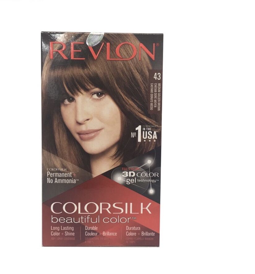 Thuốc Nhuộm Tóc Revlon Colorsilk Số 43 ( Nâu Sáng ) - 130Ml