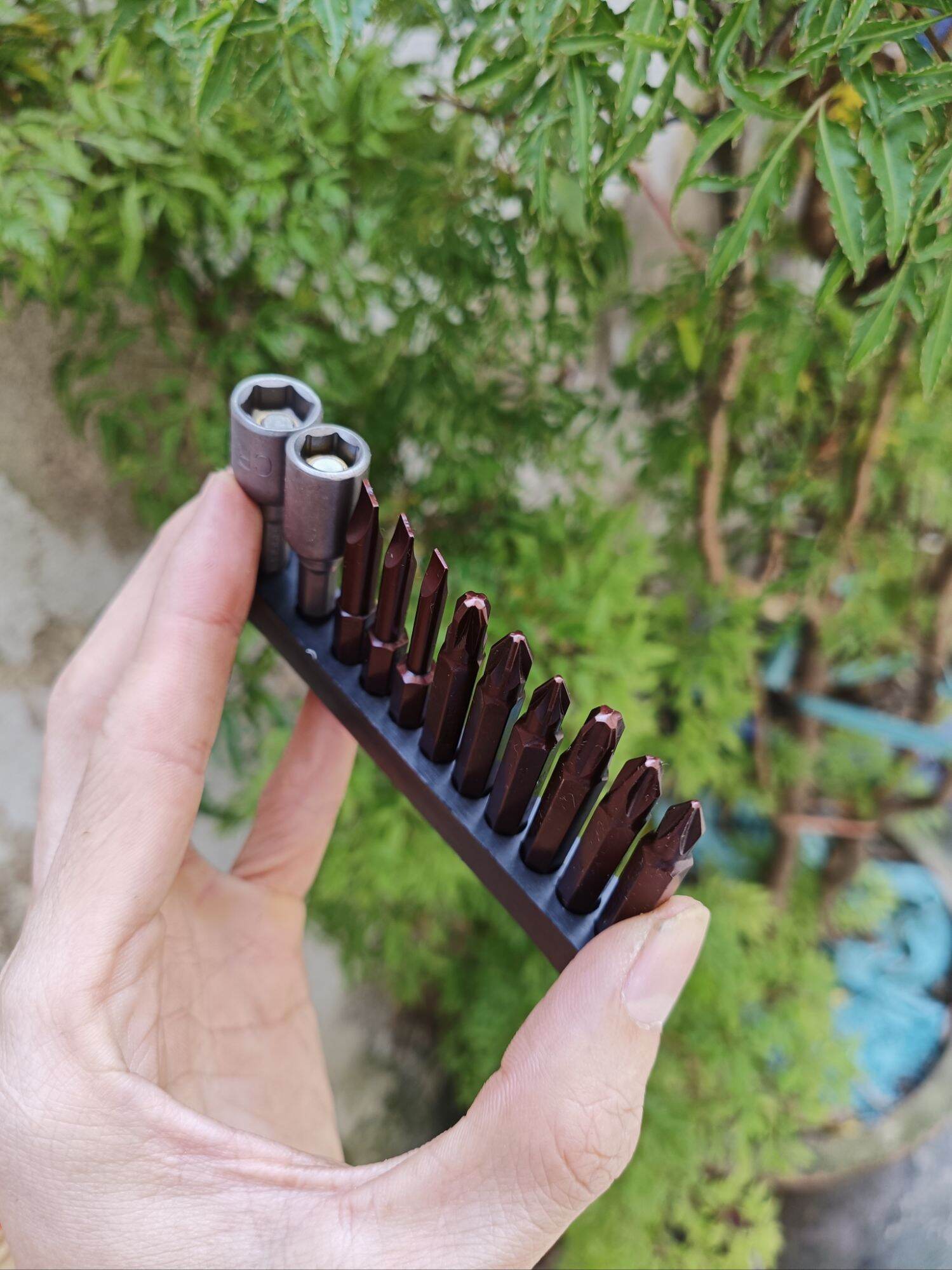 bộ 9 đầu bắn vít + 2 đầu bắn tôm kapusi