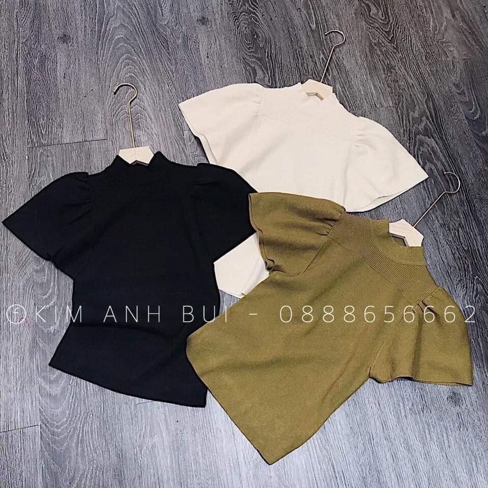 Áo len tay bồng Quảng Châu