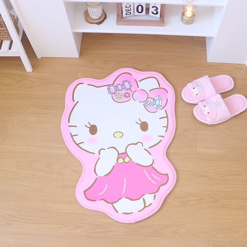 Thảm mềm mịn Doremon - Hello Kitty - Doraemon