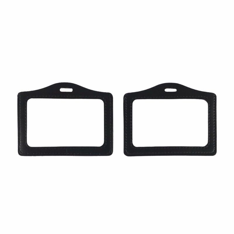 COMBO 3 BẢNG TÊN VIỀN DA 2 MẶT TRONG SUỐT