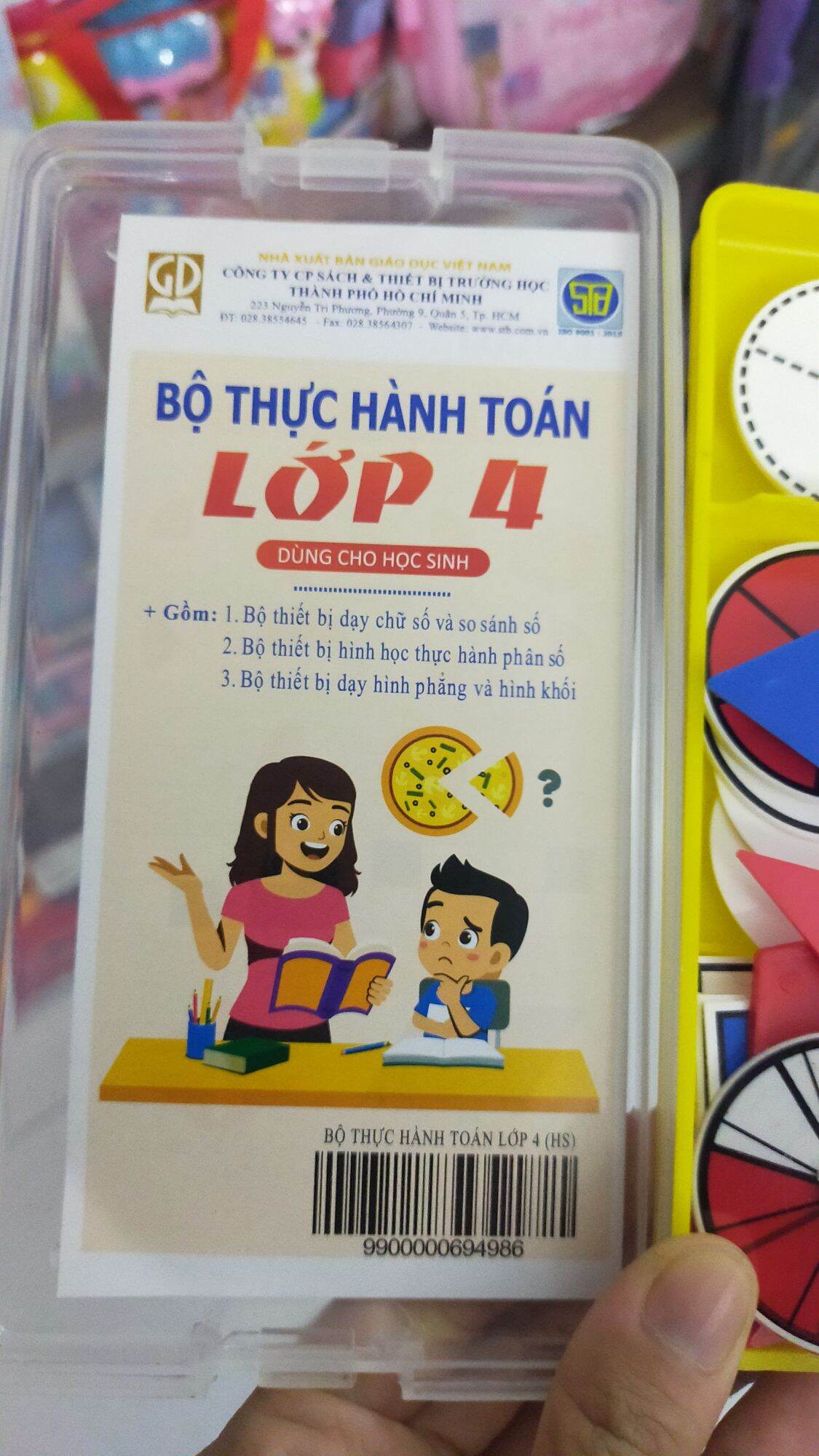 Bộ  Thực  Hành  Môn Toán  Lớp  4