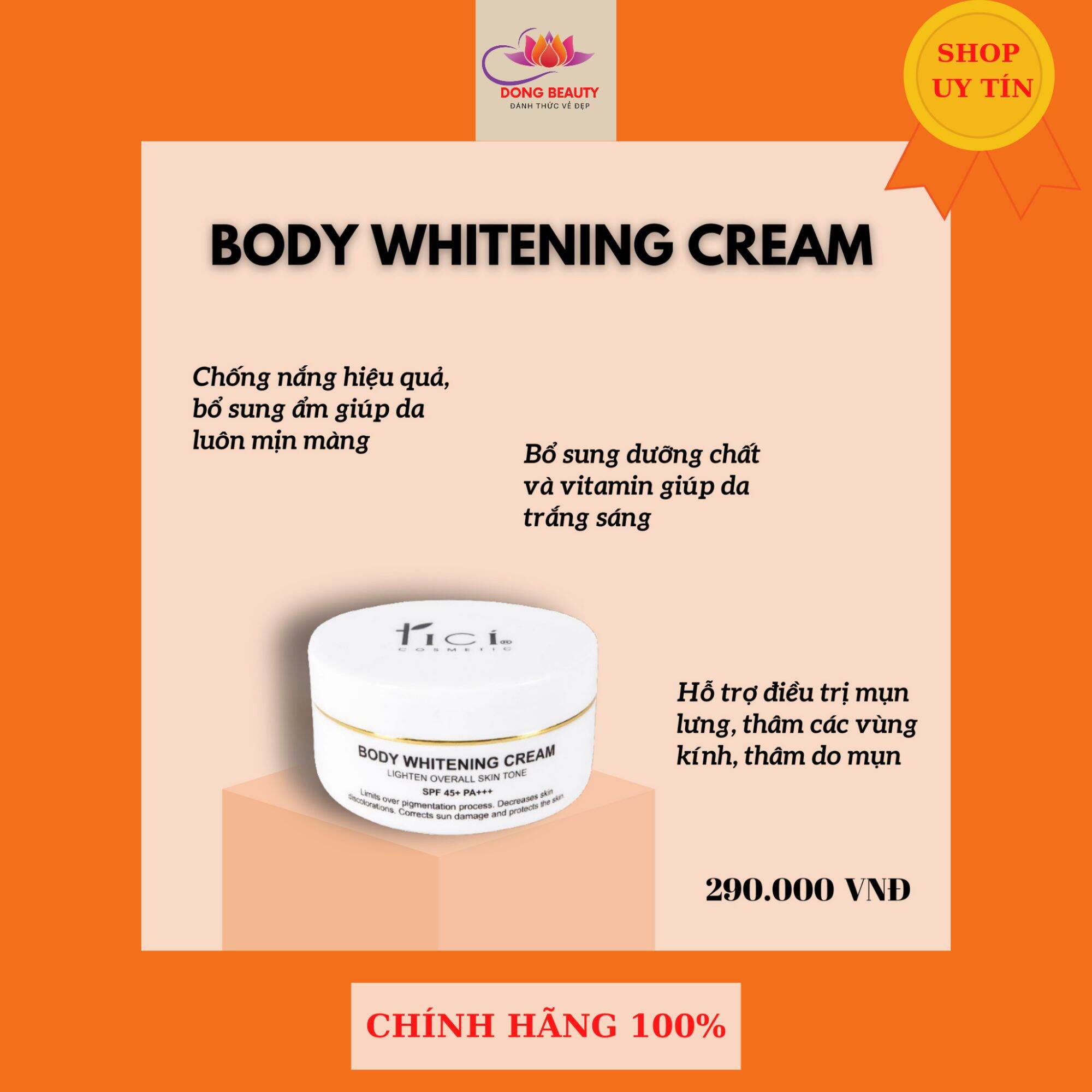 Kem Body Tici (Chính Hãng)