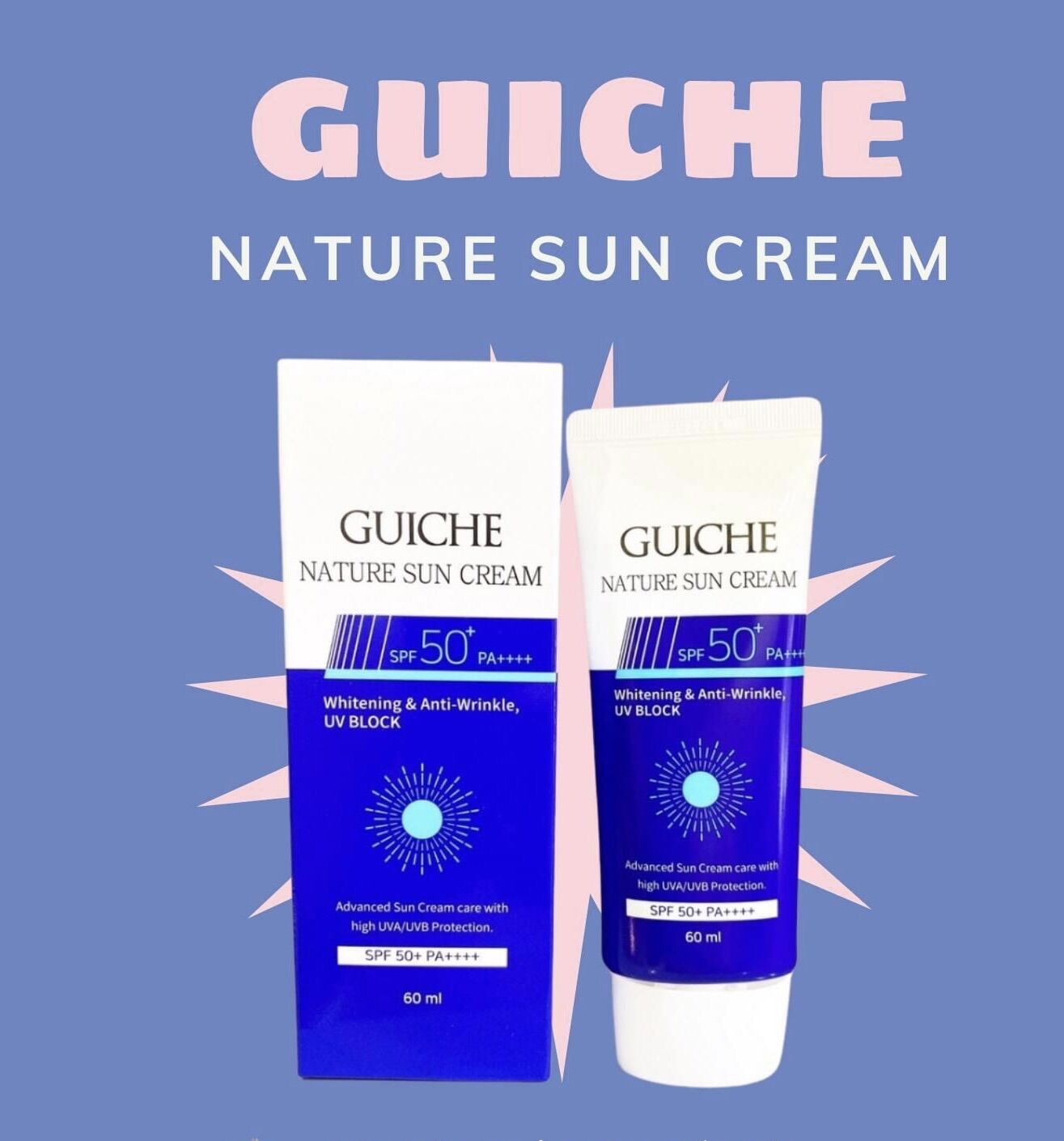 Kem chống nắng guiche nature sun cream