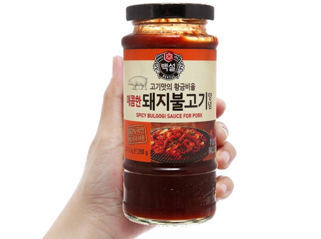 Sốt ướp bulgogi heo 290g BEKSUL HÀN QUỐC